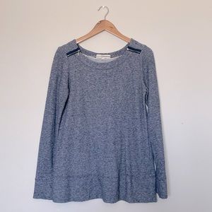Boatneck Terrycloth Sweater